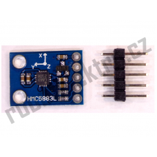 Tříosý kompas - magnetometr HMC5883L